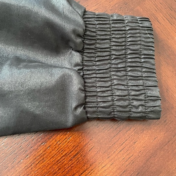 Fila Jacket and coats women’s Designer front zipper pull side black windbreaker - Picture 7 of 7